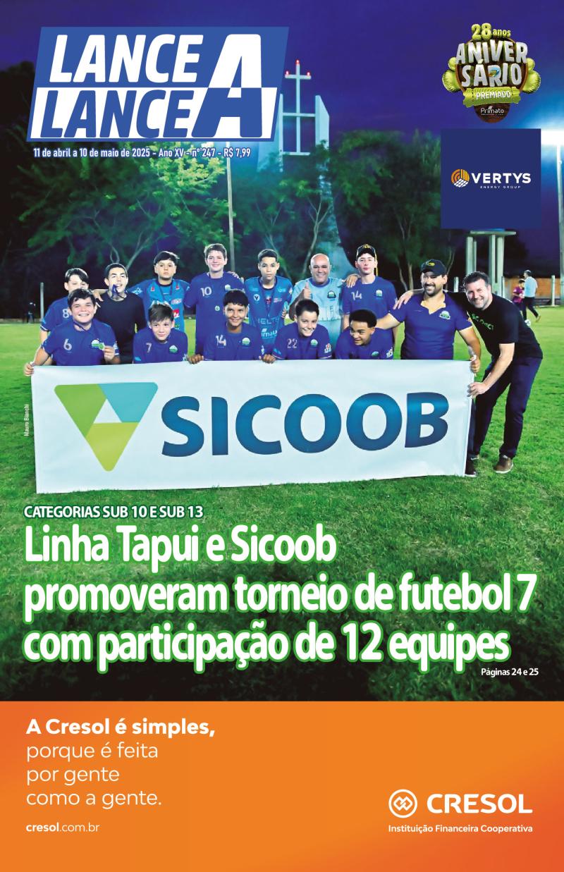 CATEGORIAS SUB 10 E SUB 13 - Linha Tapui e Sicoob promoveram torneio de futebol sete com participao de 12 equipes