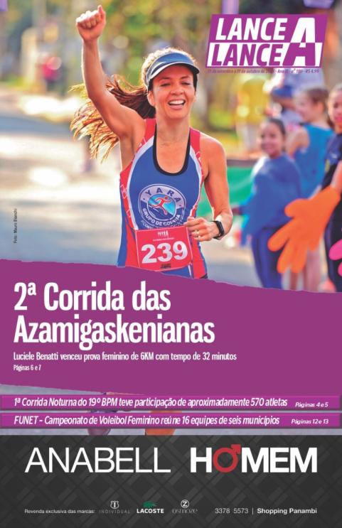 Edio de setembro da revista Lance A Lance de nmero 180