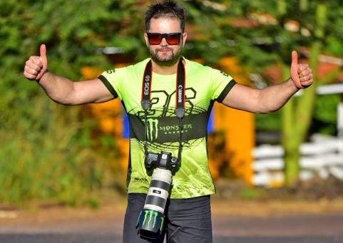 Carlos Alexandre Chiossi  um entusiasta da fotografia esportiva