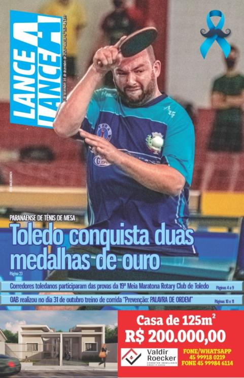Edio de novembro da revista Lance A Lance