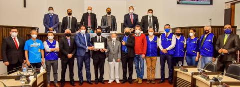 MEIA MARATONA - Vereador Jozimar Polasso faz indicao de Moo de Aplausos ao Rotary Club de Toledo
