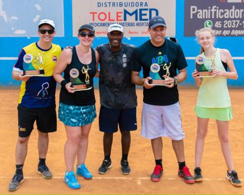 Edson e Eloisa Cogo Rinaldi conquistam ttulo do Circuito Tolemed de Tnis do Toledo