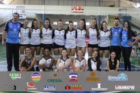 Santa Helena/Asavolei vence todos os jogos no Paranaense Feminino