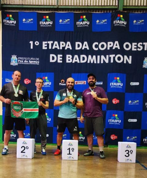 AABT/ASSVP conquista 36 medalhas da 1 Etapa Copa Oeste de Badminton