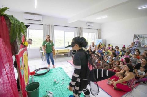 Alunos do Cmei Smia Luse Sanches Chiella esto no combate  dengue