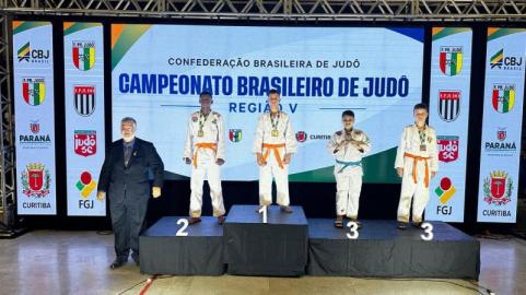 Samuel Cadon  campeo Brasileiro de Jud Regio V