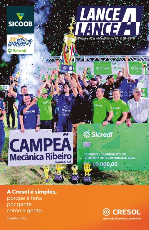 Edio de junho da revista online Lance A Lance