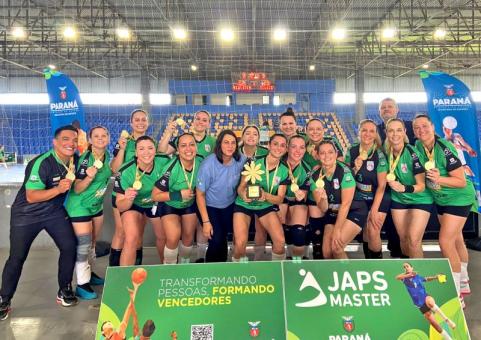 Toledo  campeo no voleibol feminino no Jogos Abertos Master