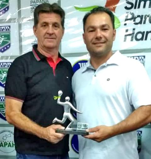 Mauro Jos Ansolin recebe Trofu de Melhor Tcnico da Categoria Livre Prata