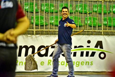 Jean Zeni o rodoboy da Copa Vero de Futsal