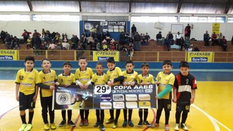 SUB 8 - Sábado acontece rodada da Copa AABB de Futsal Menores