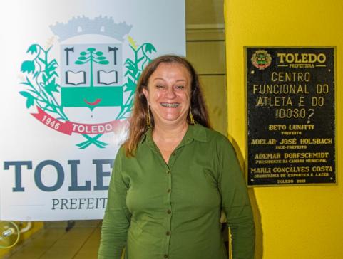 Com grandes desafios, Marli do Esporte assume pela segunda vez SMEL de Toledo
