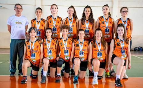 Basquete feminino de Toledo  vice-campeo na Fase Regional dos Jogos da Juventude 2021