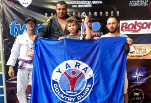Atletas do Yara Country Clube conquistaram timos resultados em Circuito de Jiu-Jitsu