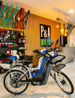 BIKE ELTRICA - Facilidade de transporte para qualquer idade