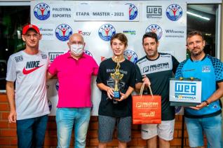 ETAPA MASTER DE TNIS 2021 - Yara premia os campees gerais de cada categoria