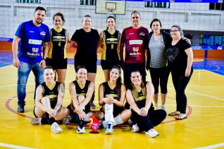 DItlia Sorvetes  campe do Voleibol Feminino