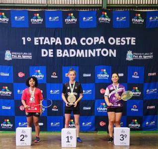 AABT/ASSVP conquista 36 medalhas da 1 Etapa Copa Oeste de Badminton