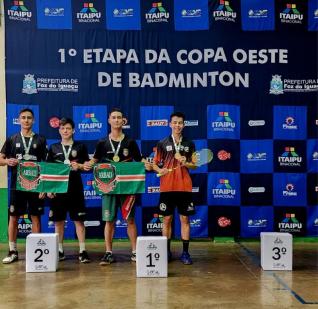 AABT/ASSVP conquista 36 medalhas da 1 Etapa Copa Oeste de Badminton