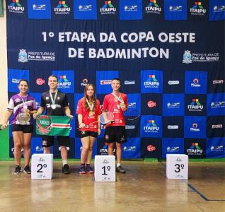 AABT/ASSVP conquista 36 medalhas da 1 Etapa Copa Oeste de Badminton