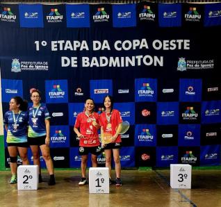 AABT/ASSVP conquista 36 medalhas da 1 Etapa Copa Oeste de Badminton