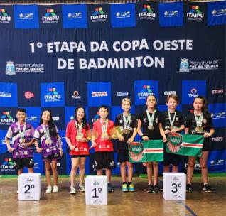 AABT/ASSVP conquista 36 medalhas da 1 Etapa Copa Oeste de Badminton