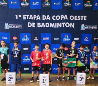 AABT/ASSVP conquista 36 medalhas da 1 Etapa Copa Oeste de Badminton