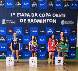 AABT/ASSVP conquista 36 medalhas da 1 Etapa Copa Oeste de Badminton