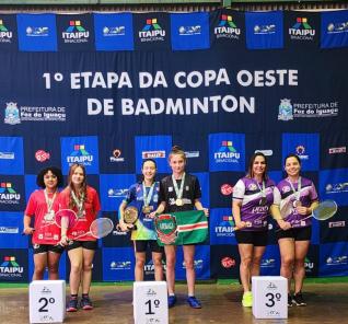 AABT/ASSVP conquista 36 medalhas da 1 Etapa Copa Oeste de Badminton