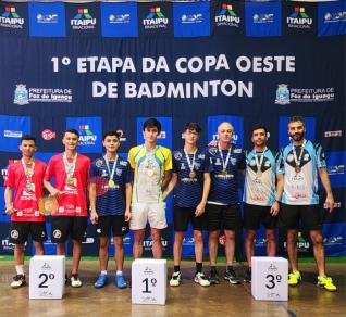 AABT/ASSVP conquista 36 medalhas da 1 Etapa Copa Oeste de Badminton