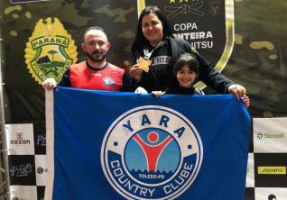 Jiu-Jitsu do Yara conquista excelentes resultados