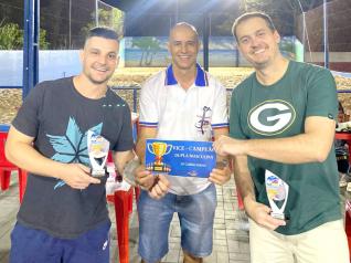 Clube Toledo inaugura mais trs quadras de beach tennis