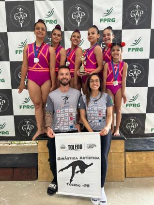 AGINART  campe do Campeonato Paranaense Vicelia Florenzano