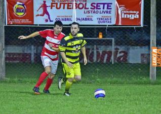 Hoje  dia de semifinal de futebol sete no Toledo