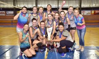 Clube das 20 / Palotina conquista o ttulo da 1 Copa de Voleibol Feminino do Toledo