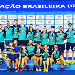 BADMINTON - Atletas conquistam 18 medalhas no nacional