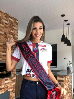 Tbata Letcia Brancalho  a Musa do Toledo Esporte Clube