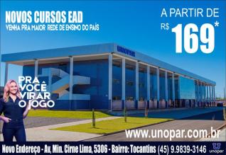 Unopar - estude pagando a partir de R$ 169,00