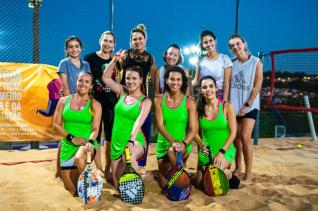 Definidos os campees do 1 Torneio de Beach Tennis da ATAC