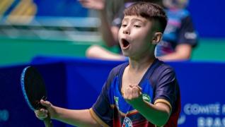 Gustavo Alencar  campeo Brasileiro de Tnis de Mesa