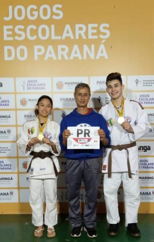 Talita e Gean do Yara Country Clube garantem vagas para etapa Nacional dos Jogos Escolares