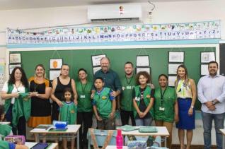 Alunos da rede municipal se tornam agentes mirins e vo auxiliar no combate  Dengue