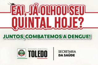 Toledo confirma segundo bito causado pela dengue no atual ano epidemiolgico