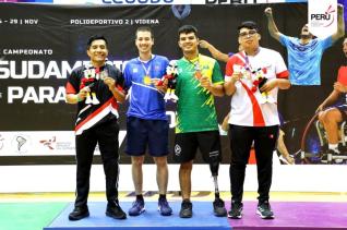 Breno Eduardo Johann conquista trs medalhas de bronze em Lima no Peru