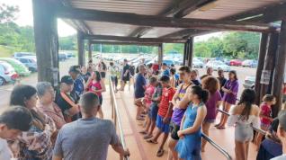 Mutiro de exames dermatolgicos atende 800 pessoas no Parque das guas