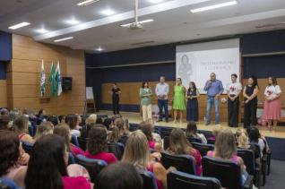 Prefeitura homenageia servidoras com evento em comemorao ao Dia da Mulher