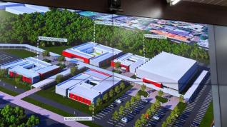 Direo da Unipar em Toledo apresenta projeto de construo de novo campus