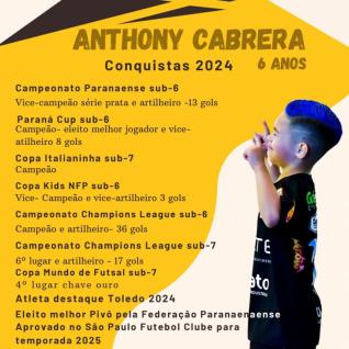 Anthony Batista Cabrera vai treinar no So Paulo