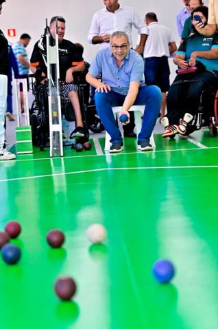 Atec inaugura sede prpria para desenvolvimento da bocha paralmpica