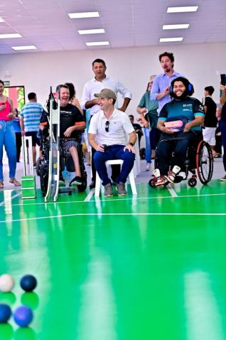 Atec inaugura sede prpria para desenvolvimento da bocha paralmpica